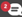 Comment notification icon in the top menu bar indicating two unread comments.